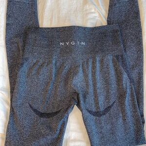 NVGTN Black Speckled Contour Seamless Leggings S